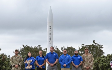 Members of the Air Force Wounded Warriors visit Vandenberg Space Force Base