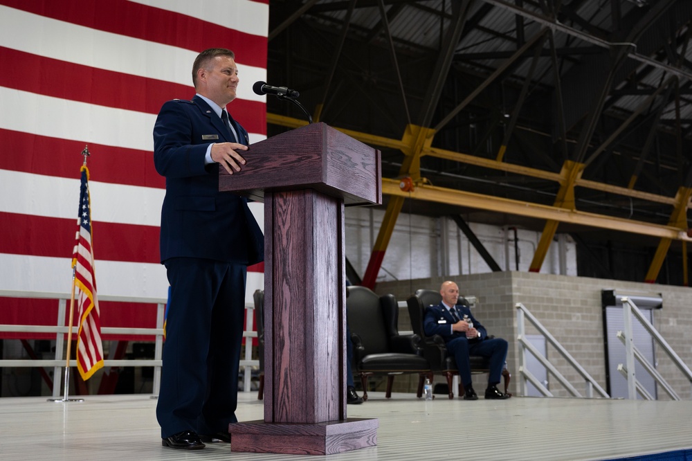 54th Airlift Squadron Change of Command Ceremony