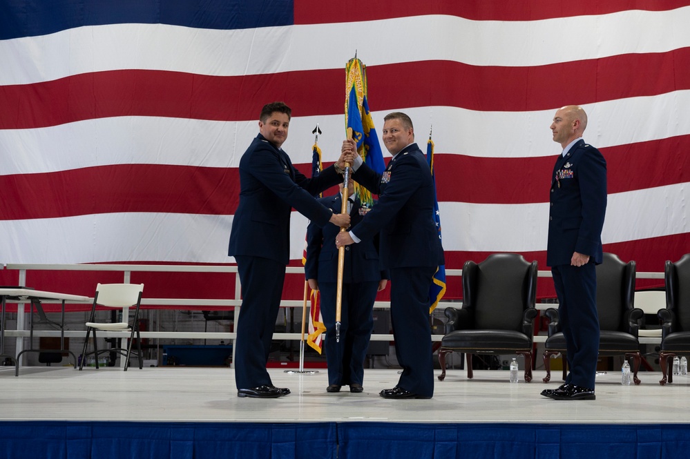 54th Airlift Squadron Change of Command Ceremony