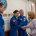 Secretary Hicks meets with Astronauts and prospective astronauts