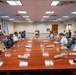 Secretary Hicks meets with Astronauts and prospective astronauts