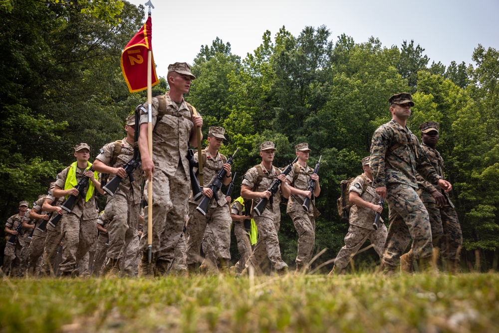 OCS Candidates Conduct the Fire Team Assault Course