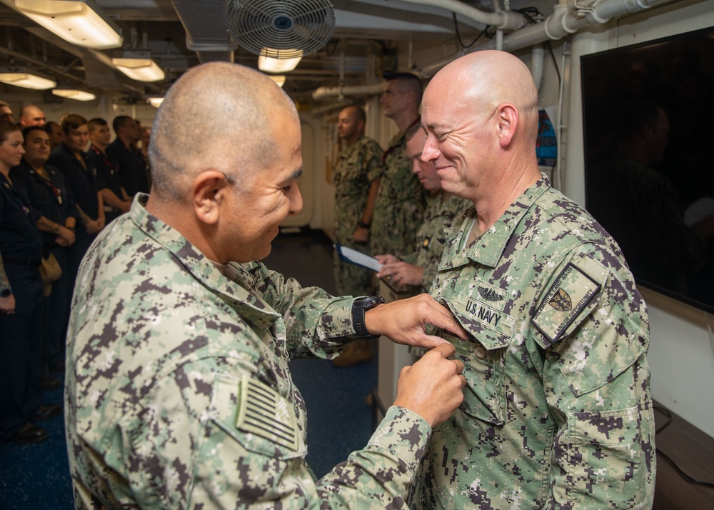 ESL Sailor Promotes to Master Chief