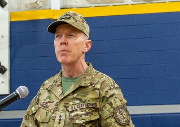 U.S. Coast Guard Maritime Security Response Team East holds change of command