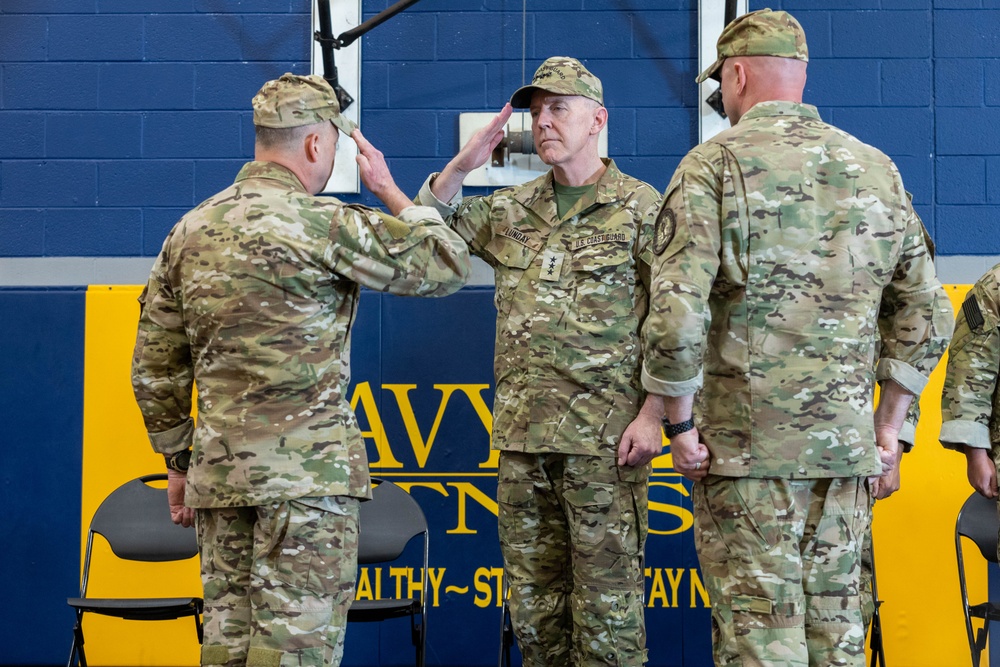 U.S. Coast Guard Maritime Security Response Team East holds change of command