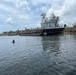 ESL Sailors Conduct Fuel Barge Recovery Inspection
