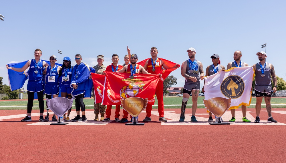 2023 DOD Warrior Games Challenge Team Marine Corps – Track Awards