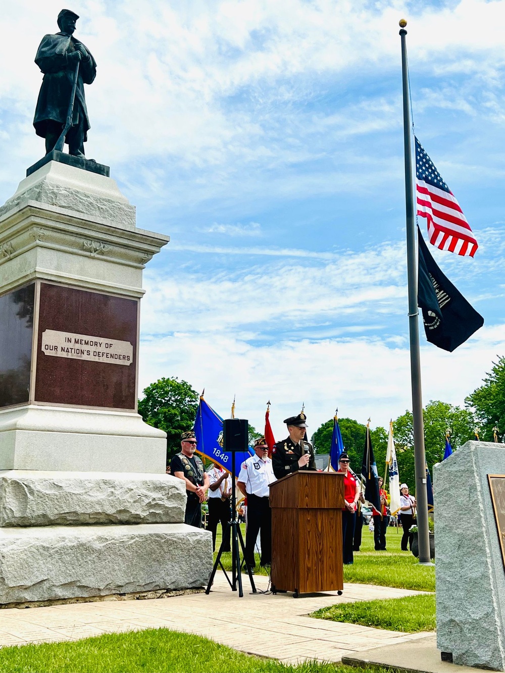 Fort McCoy leaders support local 2023 Memorial Day events