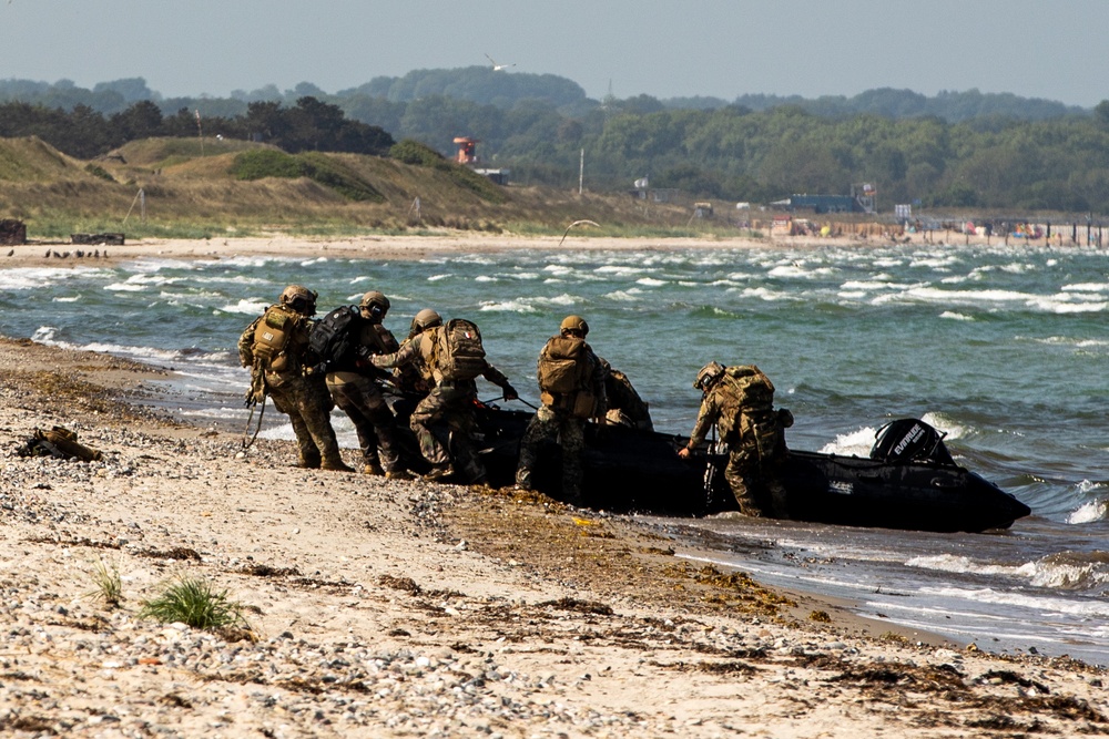 EOD Training during BALTOPS 2023