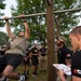 IDF Soldier Competes in the Pull Ups Portion of the Hildy Lane 2023 Spc. Hilda I. Clayton Best Combat Camera Competition