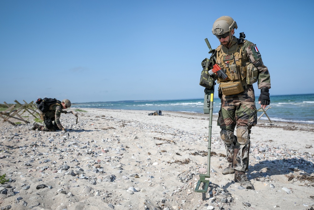 BALTOPS 23 Land Mine Clearing