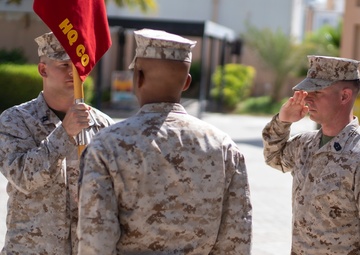 TF 51/5 HQ Co holds Change of Command