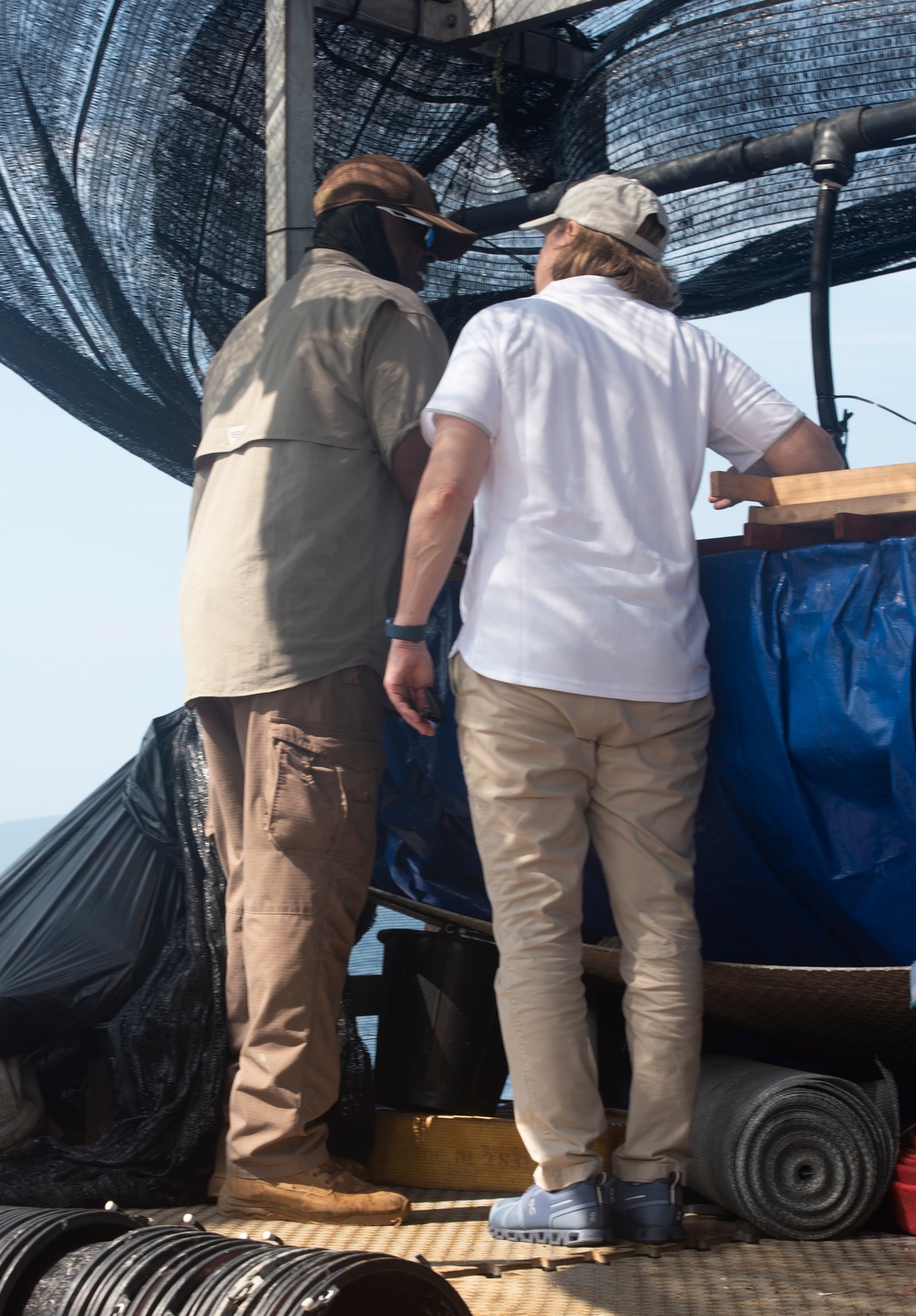 Commandant of the Coast Guard Adm. Linda Fagan Visits 23-3VN