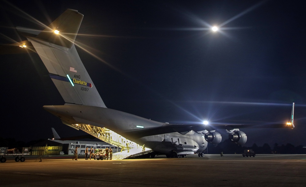 C-17 Globemaster III Deploys To Air Defender 23 From Selfridge Air National Guard Base