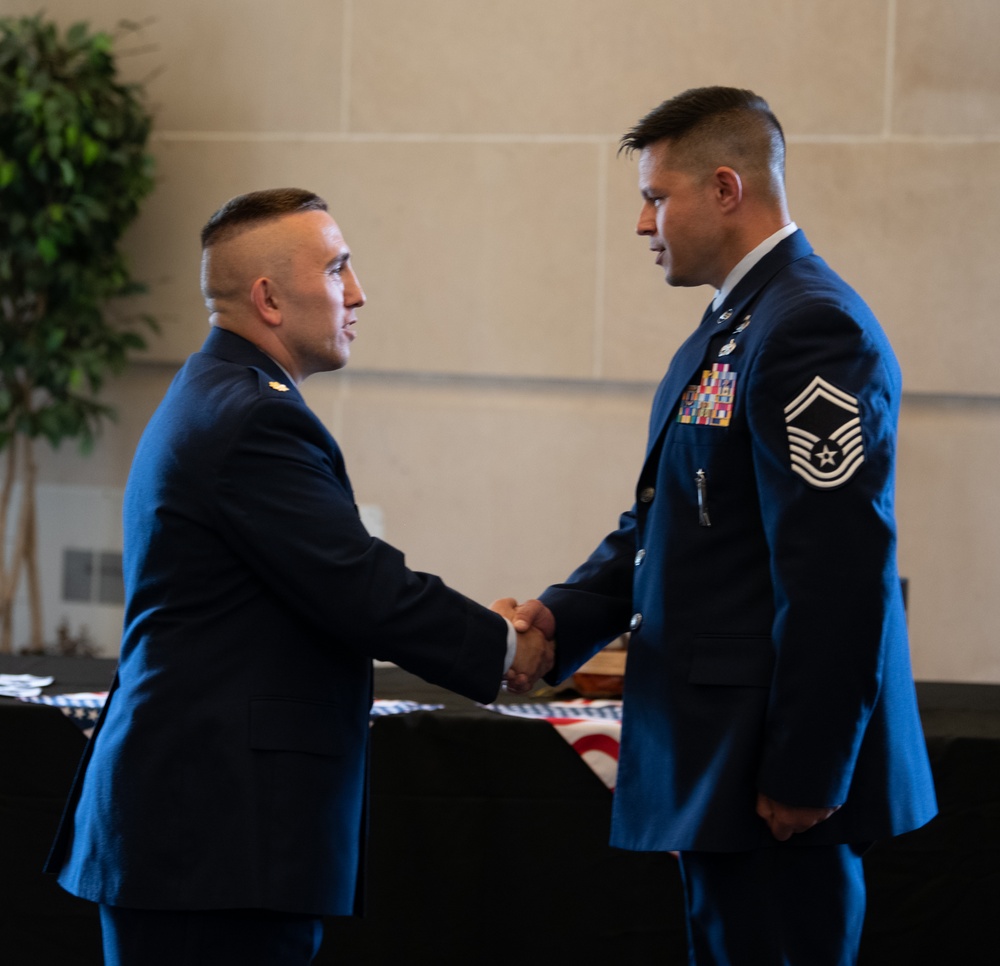 Godwin promoted to chief master sergeant