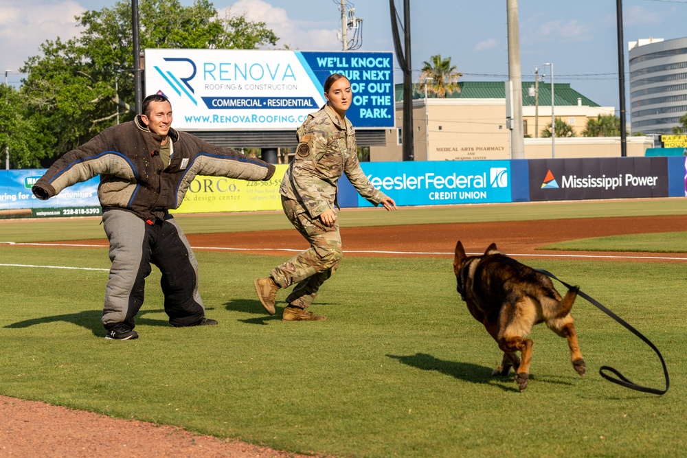 Biloxi Shuckers Military Appreciation Day