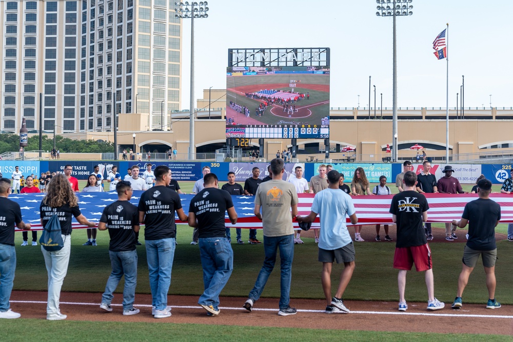 Biloxi Shuckers Military Appreciation Day