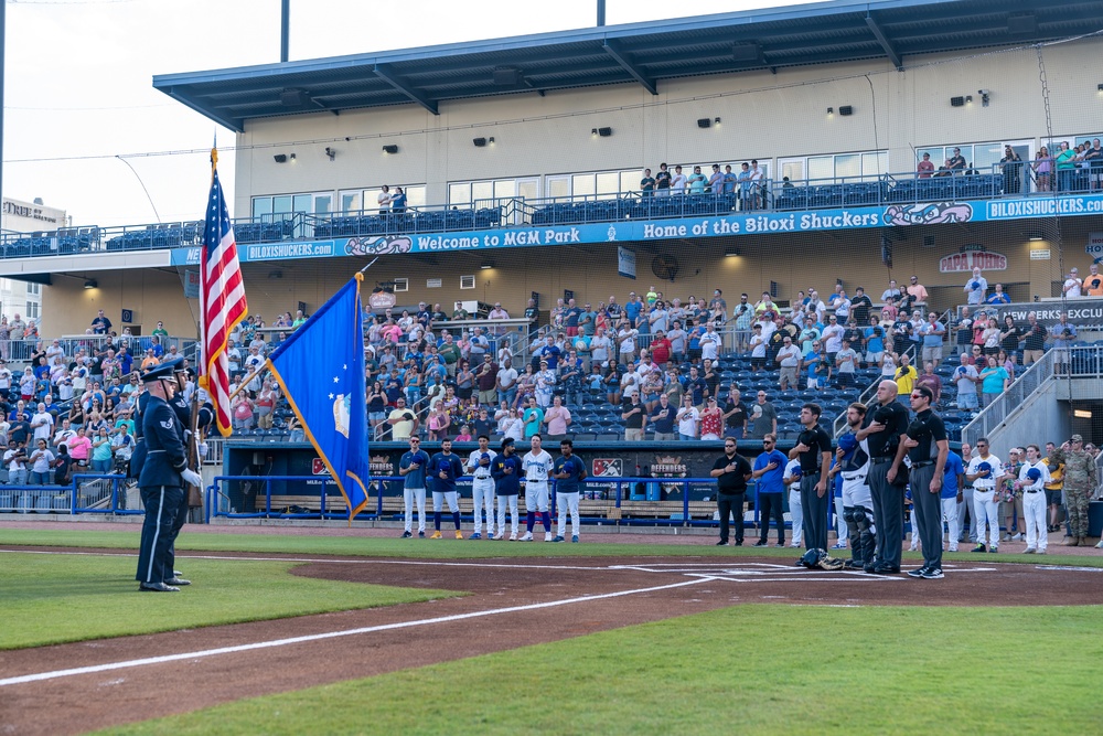 Biloxi Shuckers Military Appreciation Day