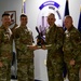 Security Forces Director presents 105th Defenders with the Security Forces Outstanding Air Reserve Component Unit Award