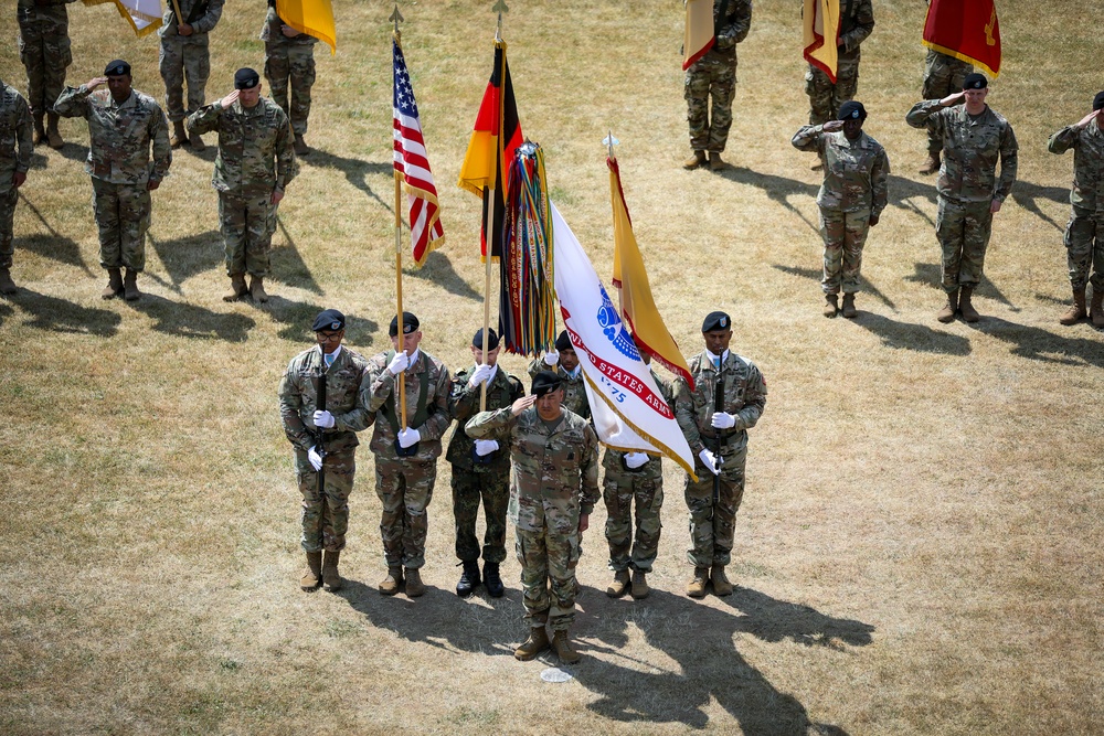 21st Theater Sustainment Command Change of Command Ceremony