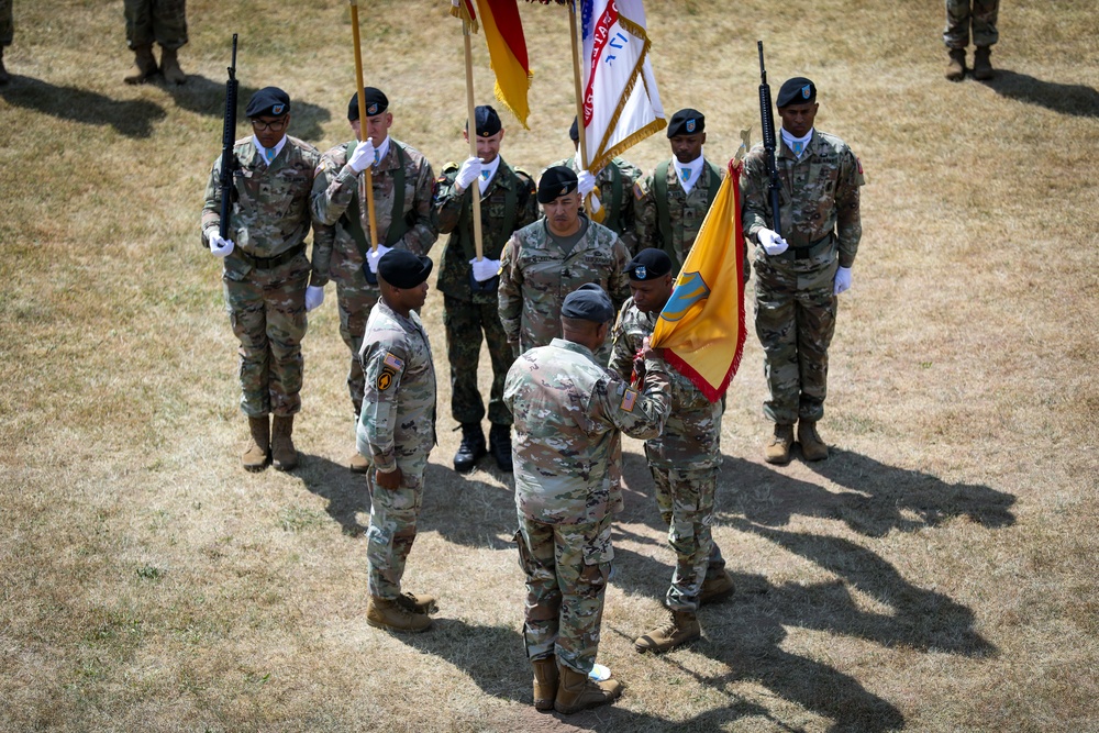 21st Theater Sustainment Command Change of Command Ceremony