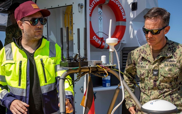 BALTOPS 2023 MARTAC T-24 Unmanned Surface Vehicle Demonstration