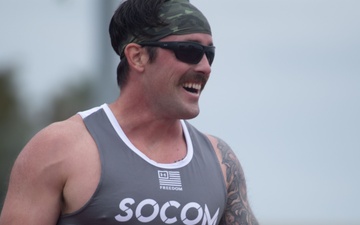 USSOCOM competes in track during the 2023 Warrior Games Challenge