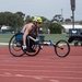 USSOCOM competes in track during the 2023 Warrior Games Challenge