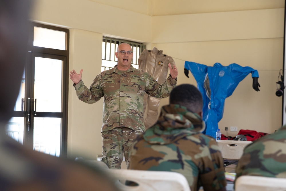 US, Ghana military conduct CBRN training during African Lion 2023