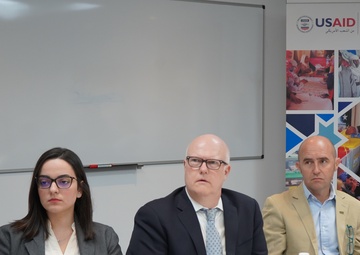 Counselor USAID White, Acting AA Andrew Plitt, and Chief Digital Democracy and Rights officer Vera Zakem discussed USAID’s investments in southern Libya.