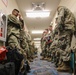 Personnel From The 127th Wing At Selfridge Air National Guard Base Await Departure