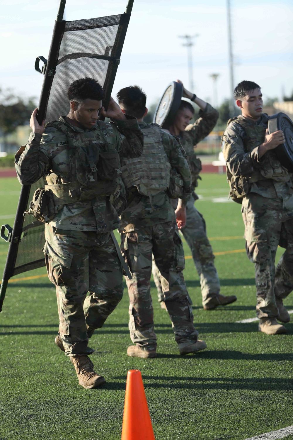 2/503rd Parachute Regiment performs team building physical training