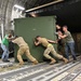 127th Logistics Readiness Squadron Loads Palletized Container onto C-17 Globemaster III.