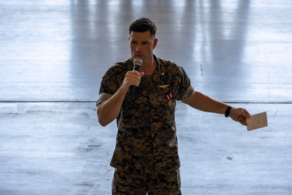 VMR Belle Chasse Change of Command