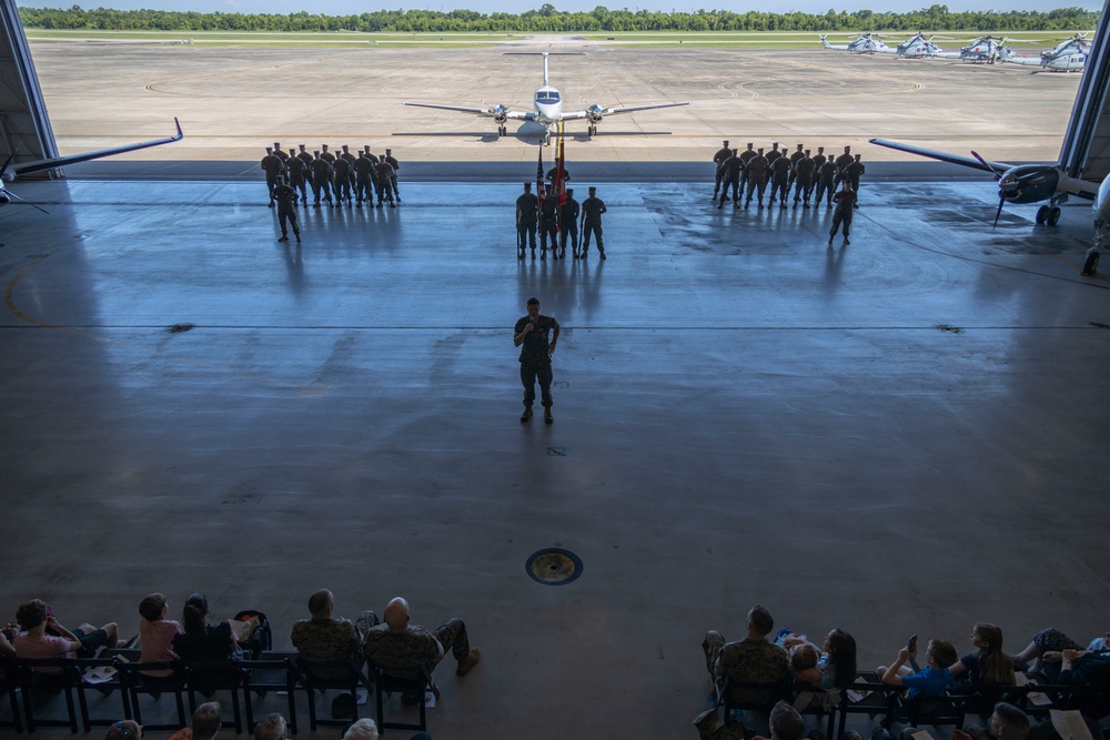 VMR Belle Chasse Change of Command