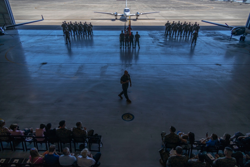 VMR Belle Chasse Change of Command