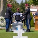 American Battle Monuments Commission hosts WWI unknown soldier burial at Oise-Aisne American Cemetery