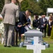 American Battle Monuments Commission hosts WWI unknown soldier burial at Oise-Aisne American Cemetery