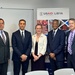 USAID Counselor Clinton White, Acting Assistant Administrator Andrew Plitt , Chief Digital Democracy and Rights Officer Vera Zakem, and Country Representative John Cardenas met with Dr. Emad As Sayeh, Chairman of the High National Elections Commission