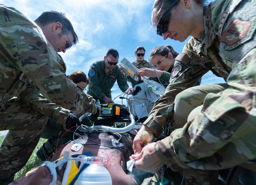 U.S. medical personnel participate in DEFENDER 23 with NATO Allies