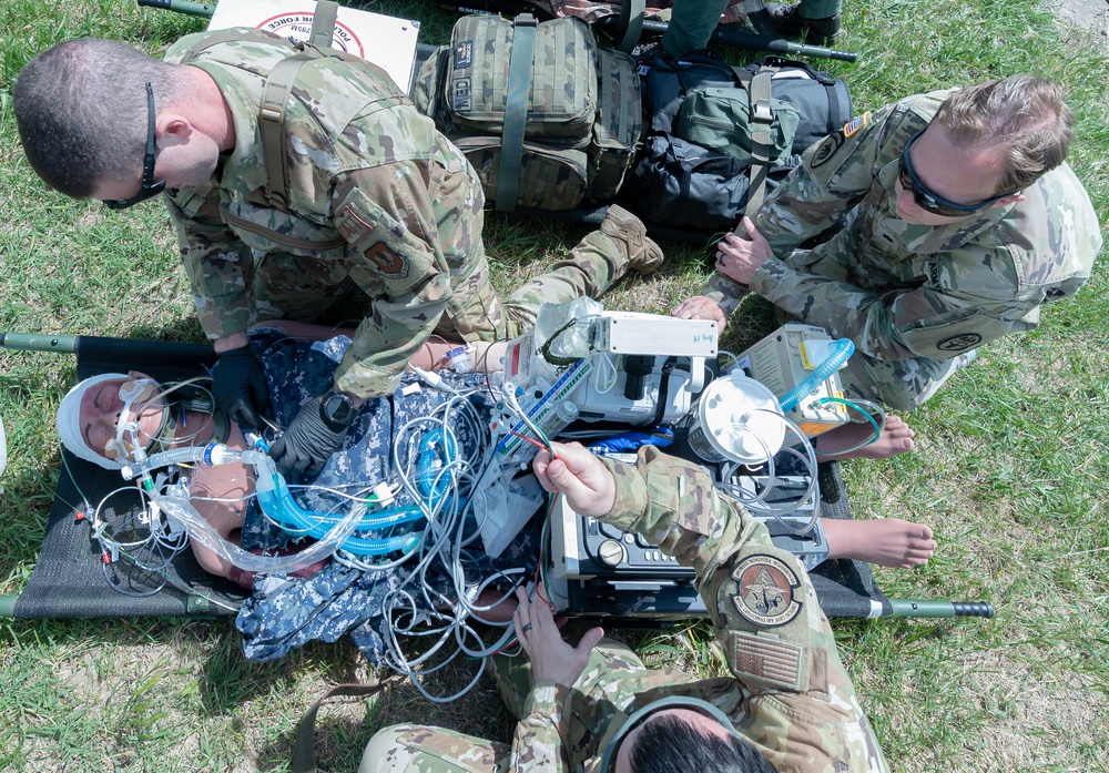 U.S. medical personnel participate in DEFENDER 23 with NATO Allies