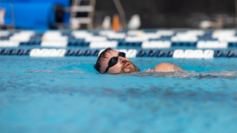 2023 DOD Warrior Games Challenge Team Marine Corps – Swim Practice