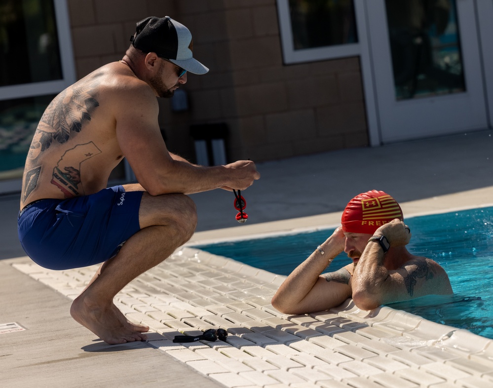 2023 DOD Warrior Games Challenge Team Marine Corps – Swim Practice