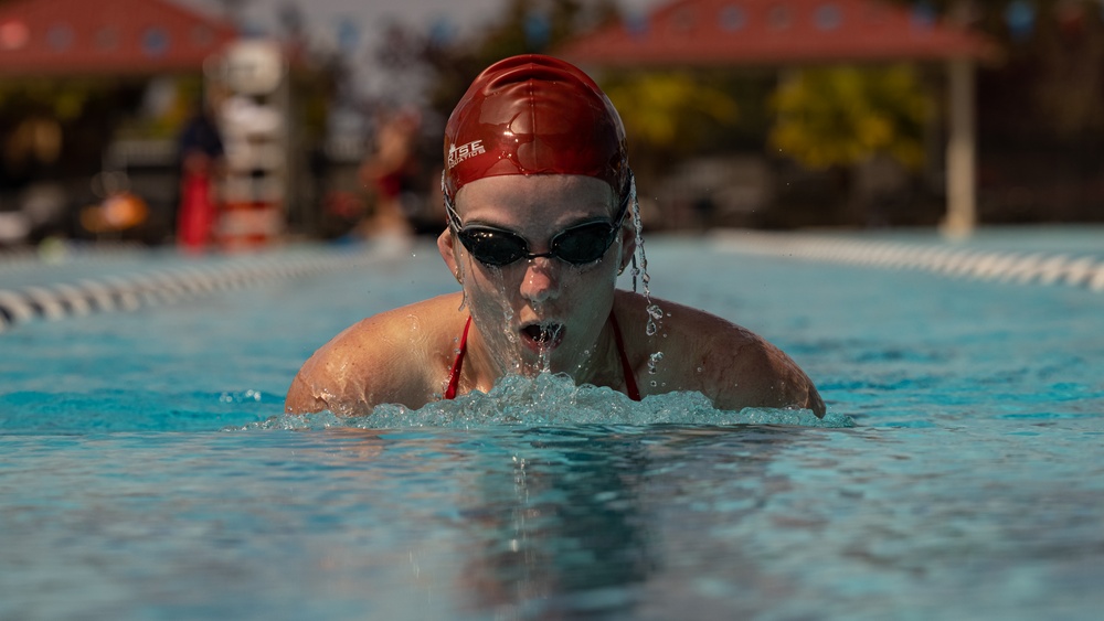 2023 DOD Warrior Games Challenge Team Marine Corps – Swim Practice