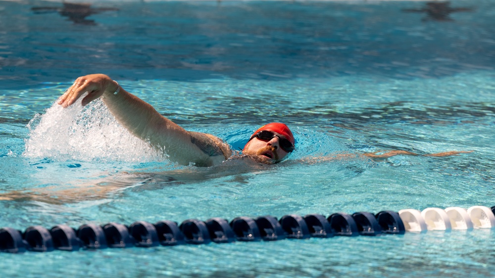 2023 DOD Warrior Games Challenge Team Marine Corps – Swim Practice