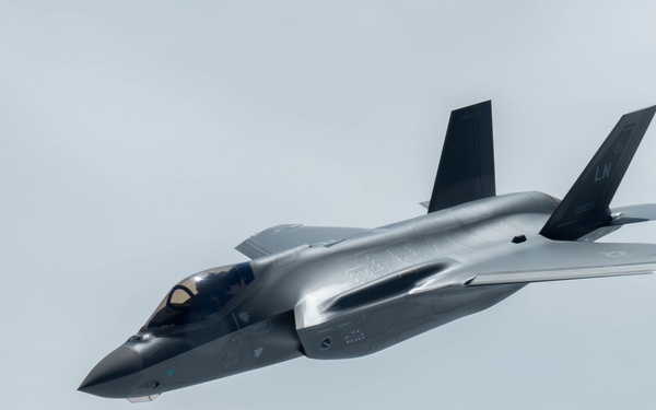 Journey through the Arctic skies; F-35 and KC-135 unite for refueling