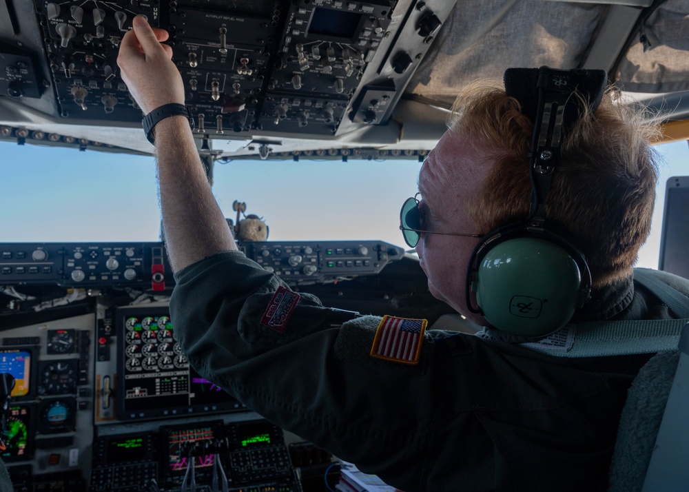 Journey through the Arctic skies; F-35 and KC-135 unite for refueling