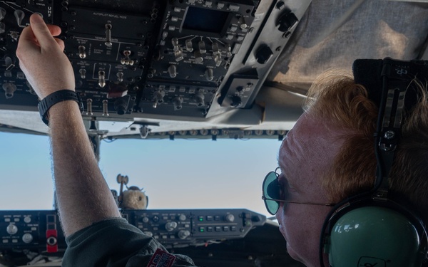 Journey through the Arctic skies; F-35 and KC-135 unite for refueling
