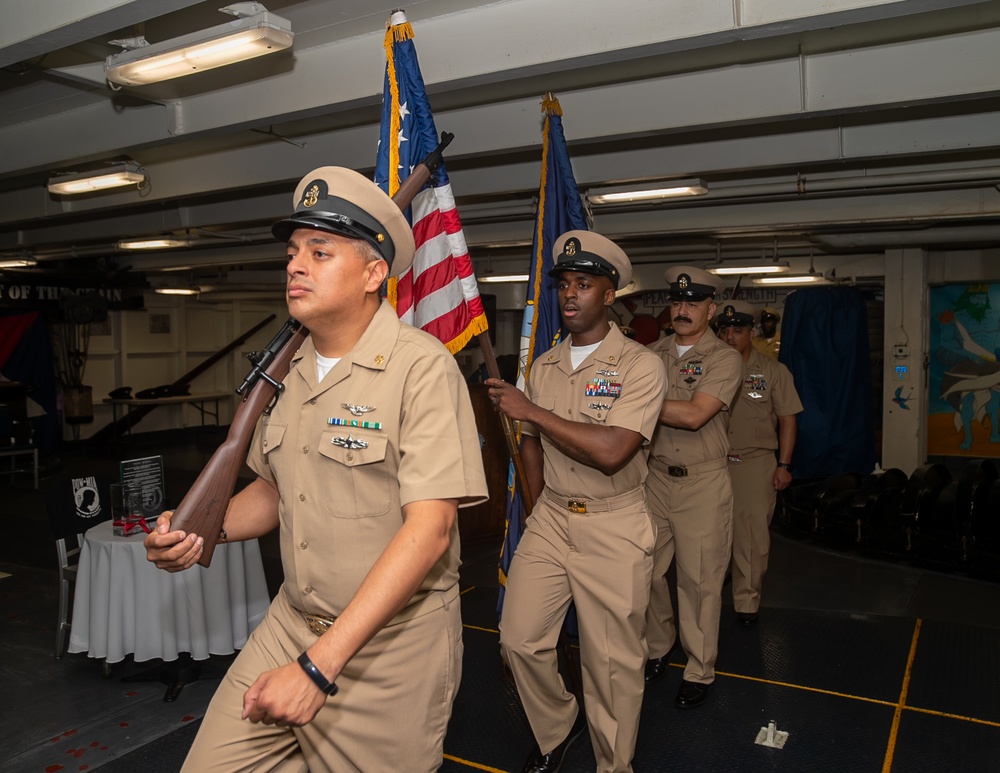 USS Ronald Reagan (CVN 76) holds Battle of Midway Commemoration Ceremony