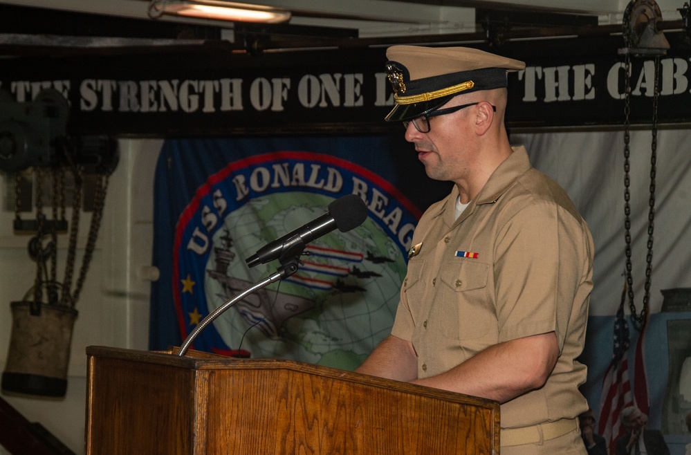 USS Ronald Reagan (CVN 76) holds Battle of Midway Commemoration Ceremony